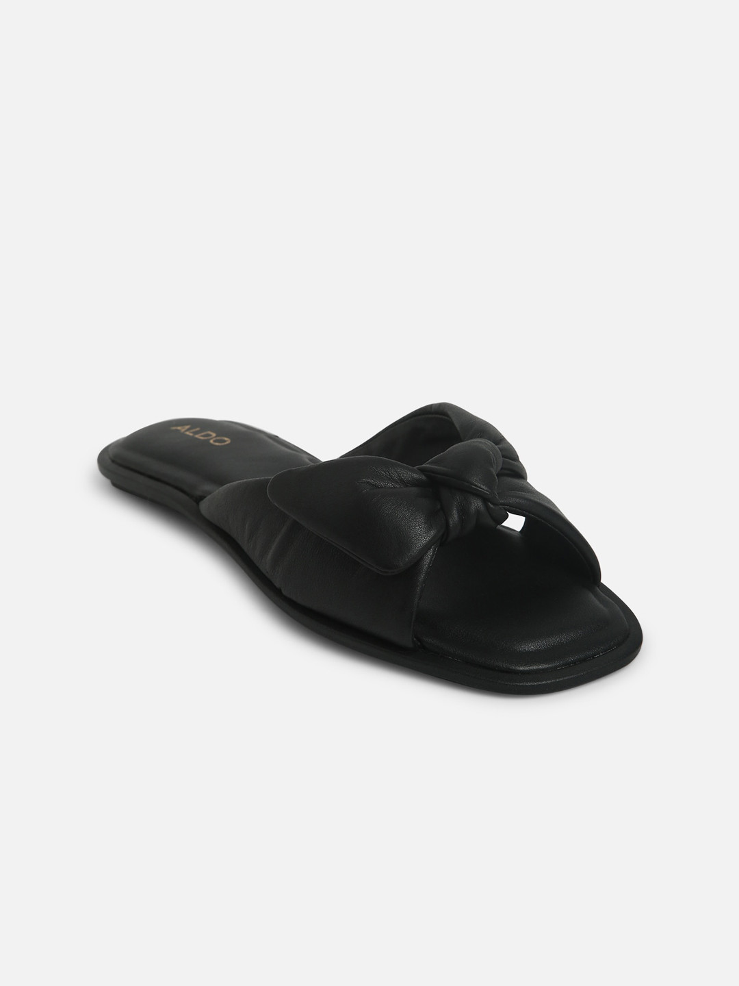 aldo open toe flats
