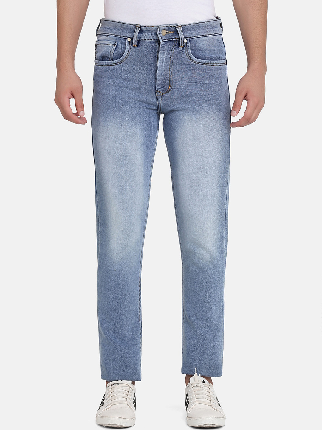 Buy TAHVO Men Blue Comfort Heavy Fade Stretchable Jeans Jeans for Men 19102178 Myntra