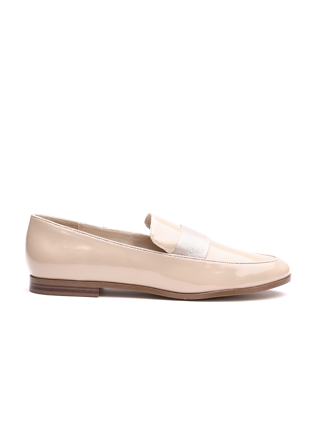 mango leather flats