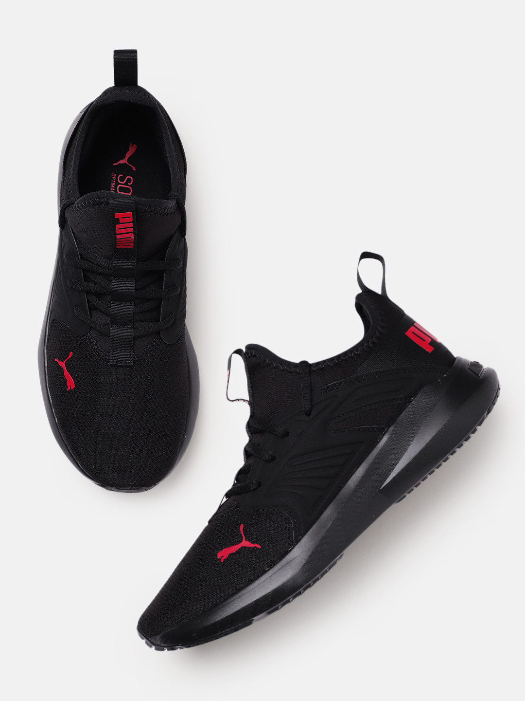 Buy Puma Men Black Softride Fly Walking Shoes Sports Shoes for Men