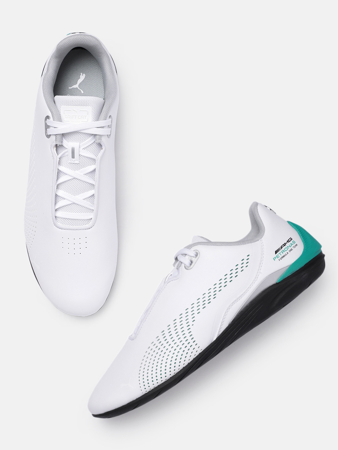 Buy PUMA Motorsport Unisex White Perforated MAPF1 Drift Cat Decima
