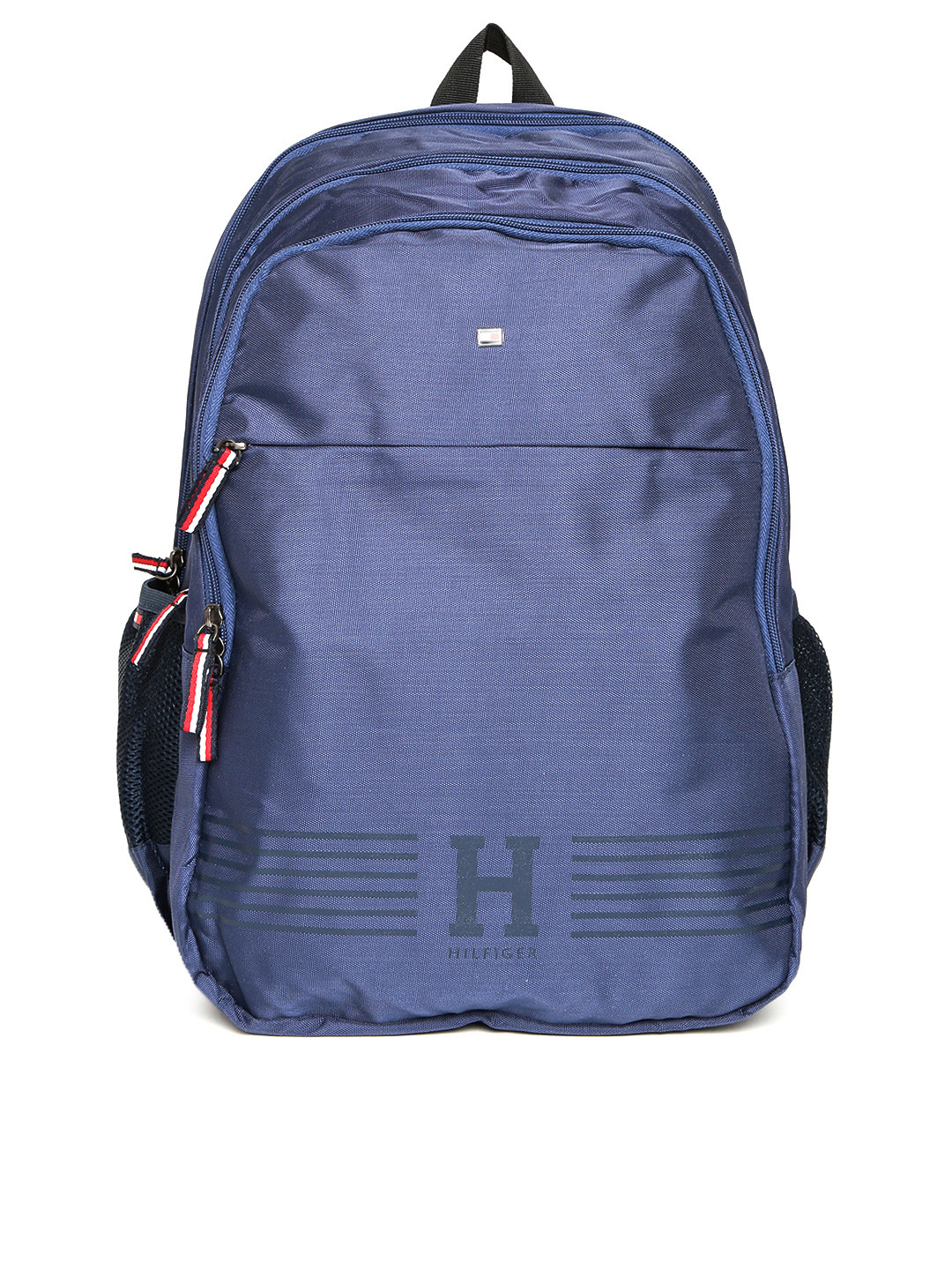 Buy Tommy Hilfiger Unisex Navy Brand Logo Backpack Backpacks for