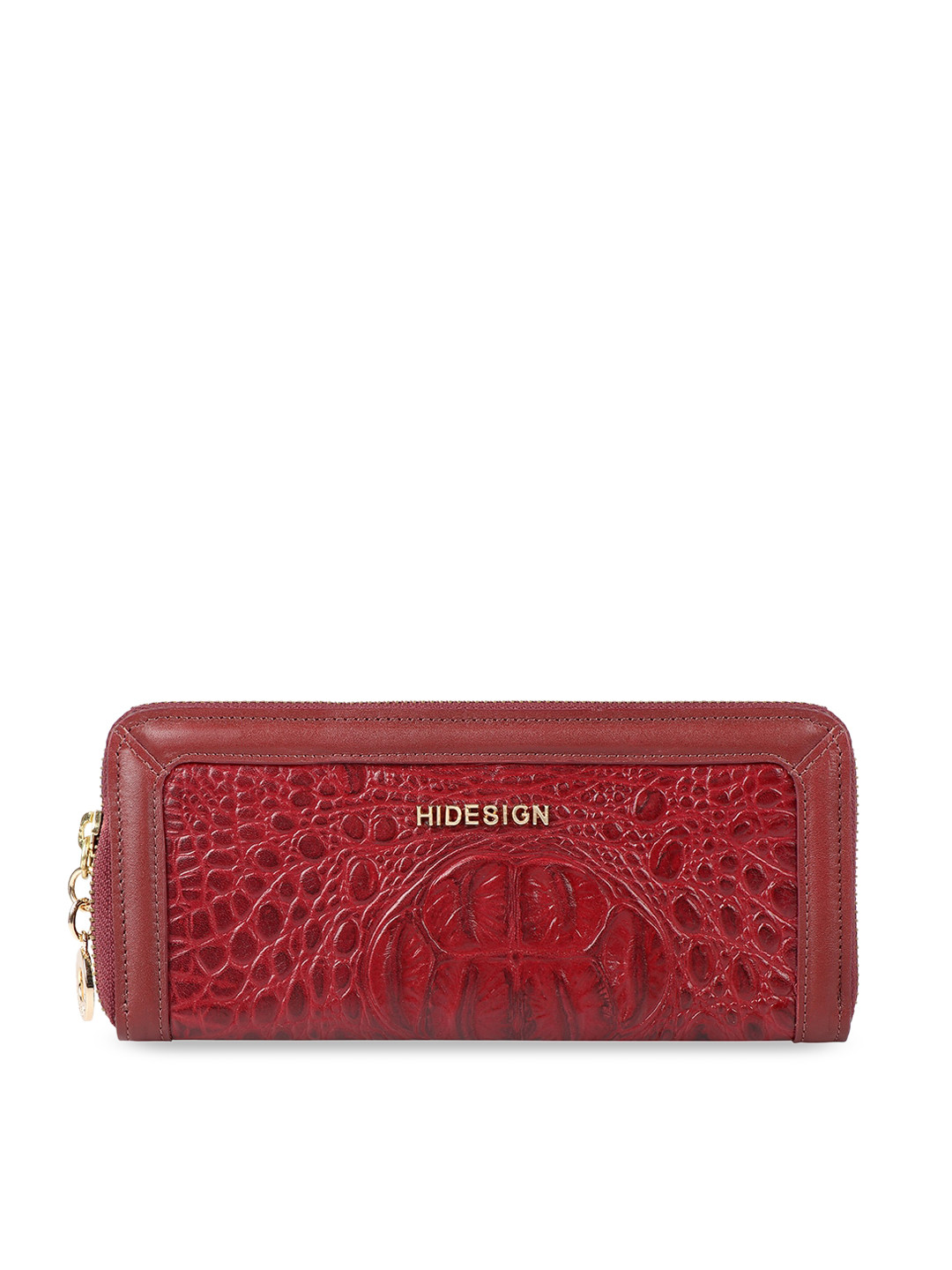 Buy Hidesign Red Textured Purse Clutch Clutches for Women 19112572