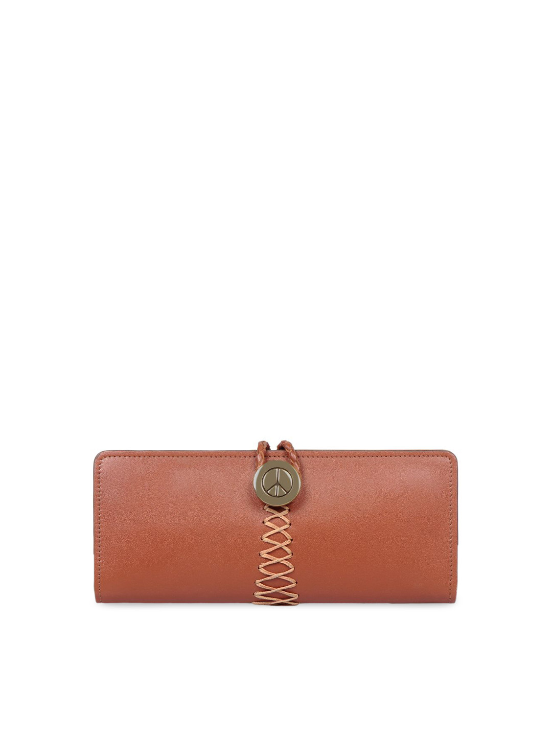 Buy Hidesign Tan Leather Purse Clutch Clutches for Women 19112592