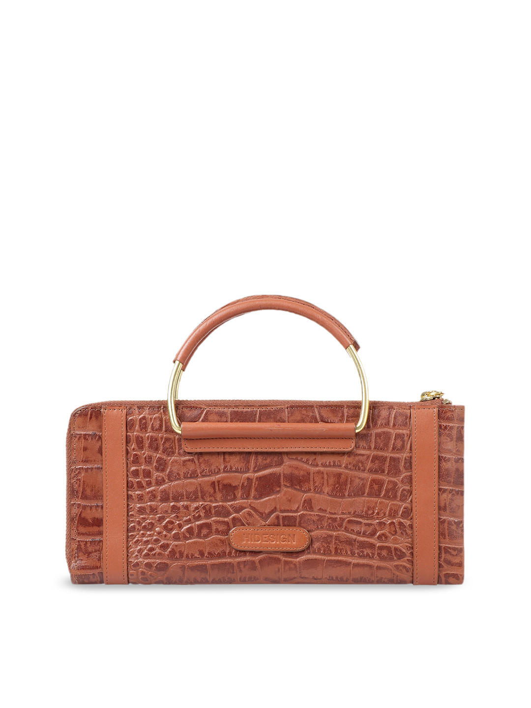 Buy Hidesign Tan Textured Purse Clutch Clutches for Women 19112604