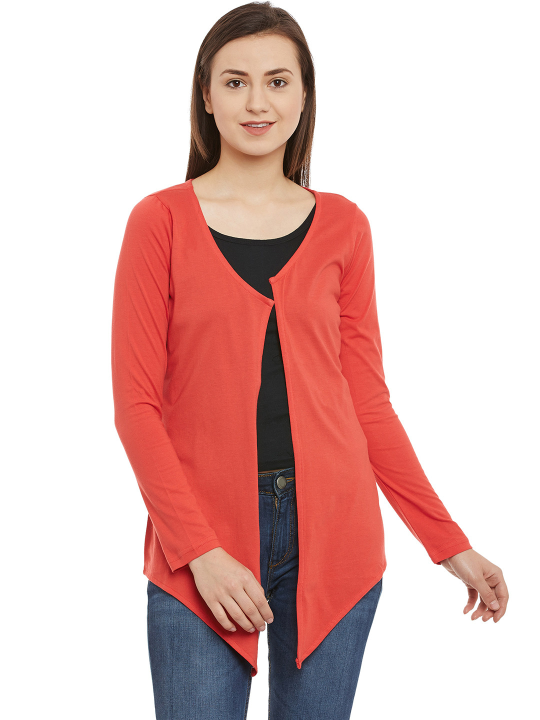 Buy WISSTLER Red Shrug Shrug for Women 1911425 Myntra