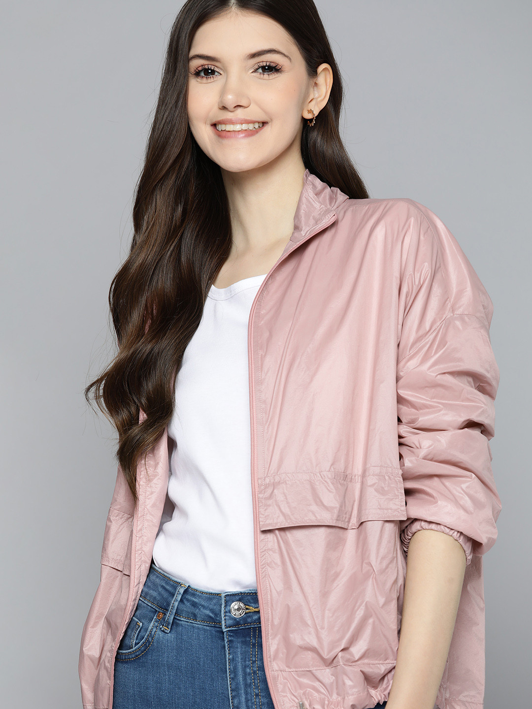 Buy Mast & Harbour Women Pink Tailored Jacket Jackets for Women
