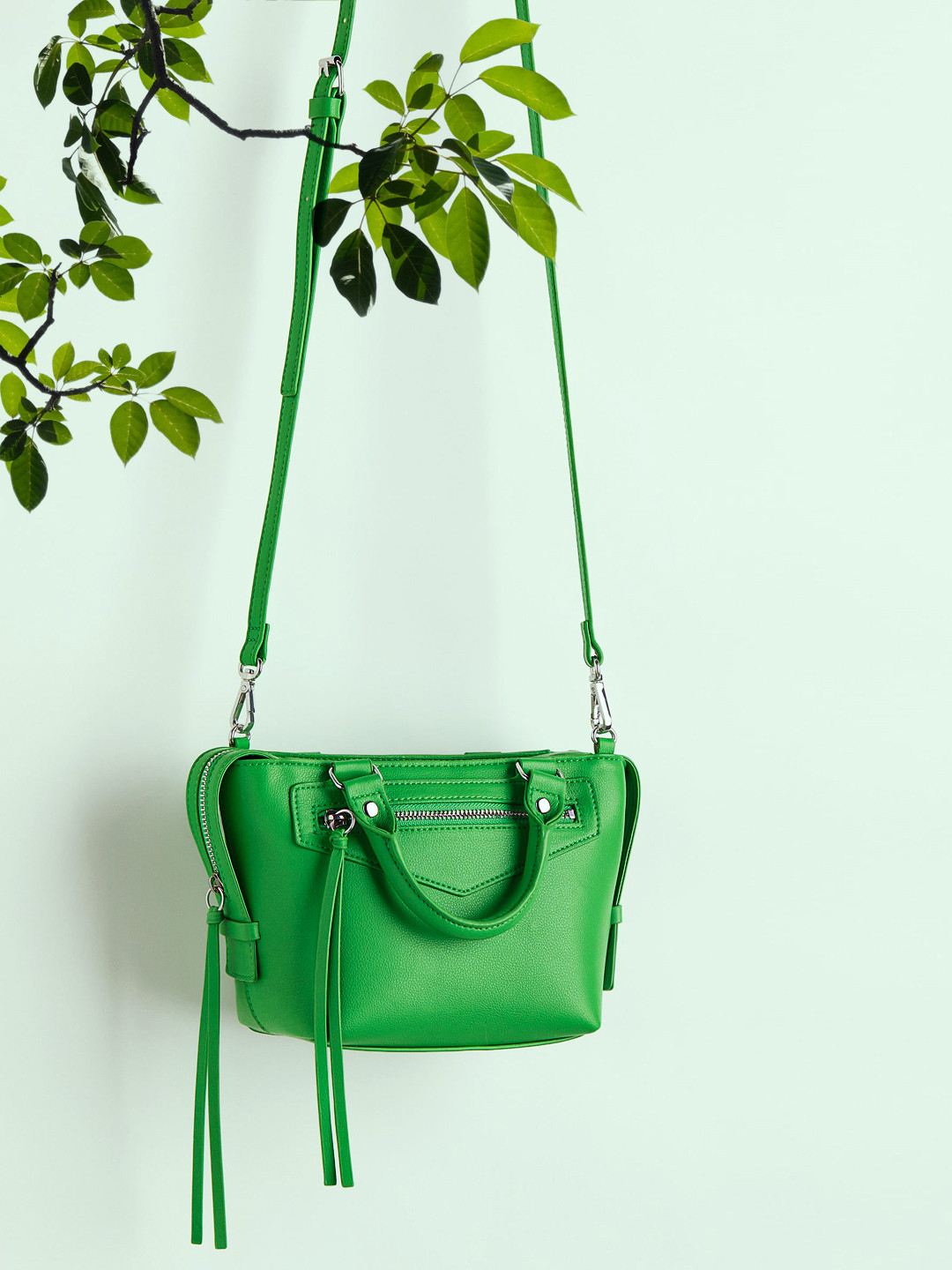 Buy H&M Green Small Shoulder Bag Handbags for Women 19119926 Myntra