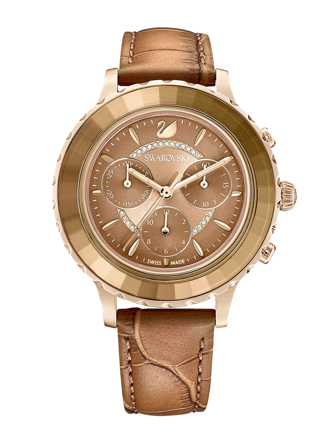 Women's Rose Gold-Tone Analog Watch with Swarovski Crystal Accents main image 1