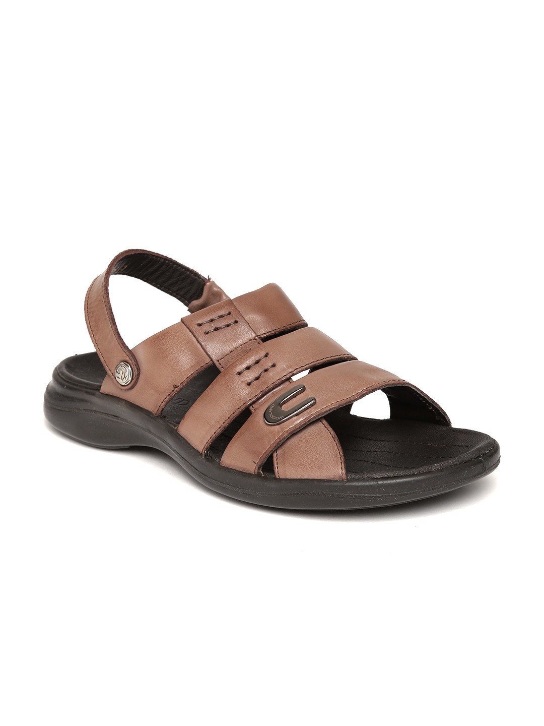 Buy Woodland Men Brown Leather Sandals Sandals for Men 1912773 Myntra