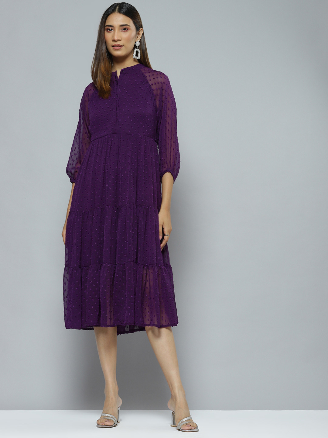 Yamuna Purple Maxi Dress