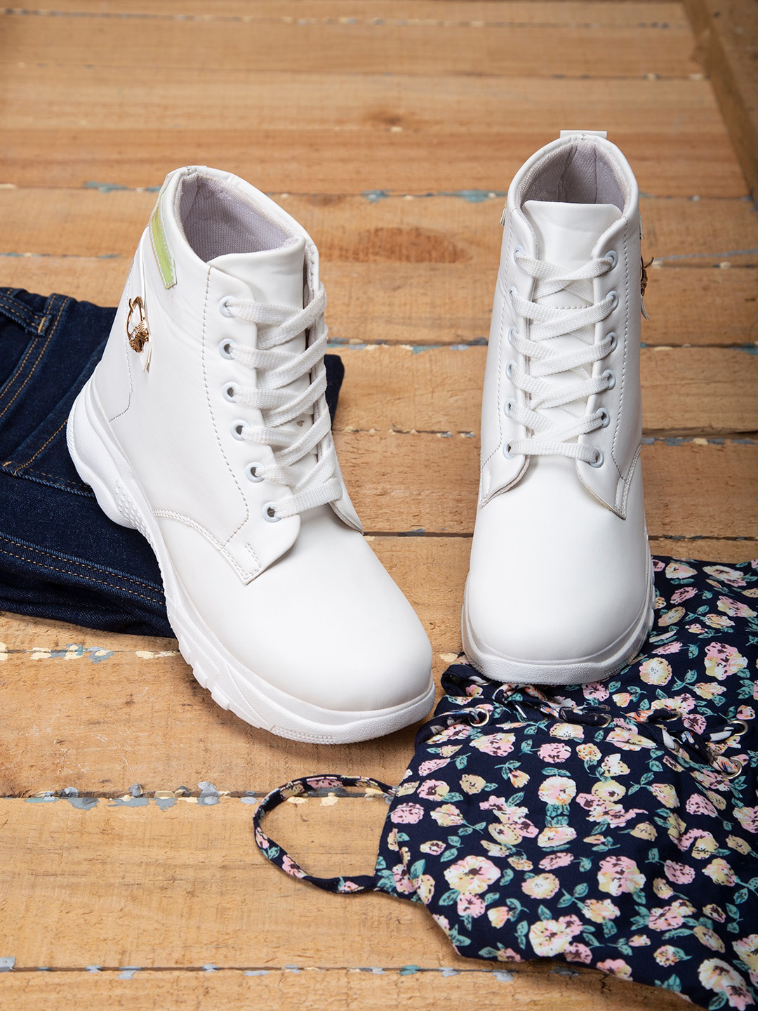 Buy Sneakers Villa Women White Sneakers Casual Shoes for Women