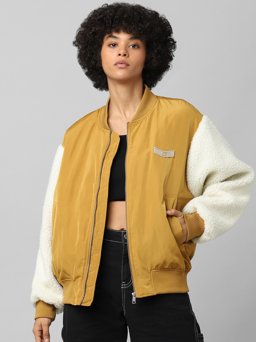 buy-only-women-brown-bomber-jacket-jackets-for-women-19171480-myntra