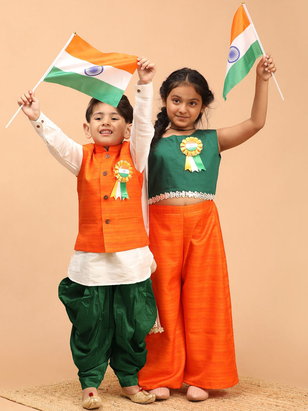 Buy VASTRAMAY Girls Green Clothing Set Clothing Set for Girls