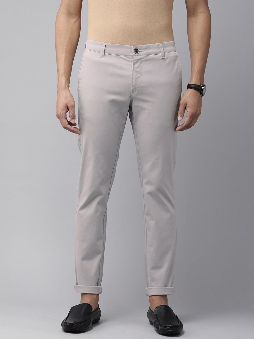 Buy U.S. Polo Assn. Men Denver Slim Fit Chinos - Trousers for Men ...