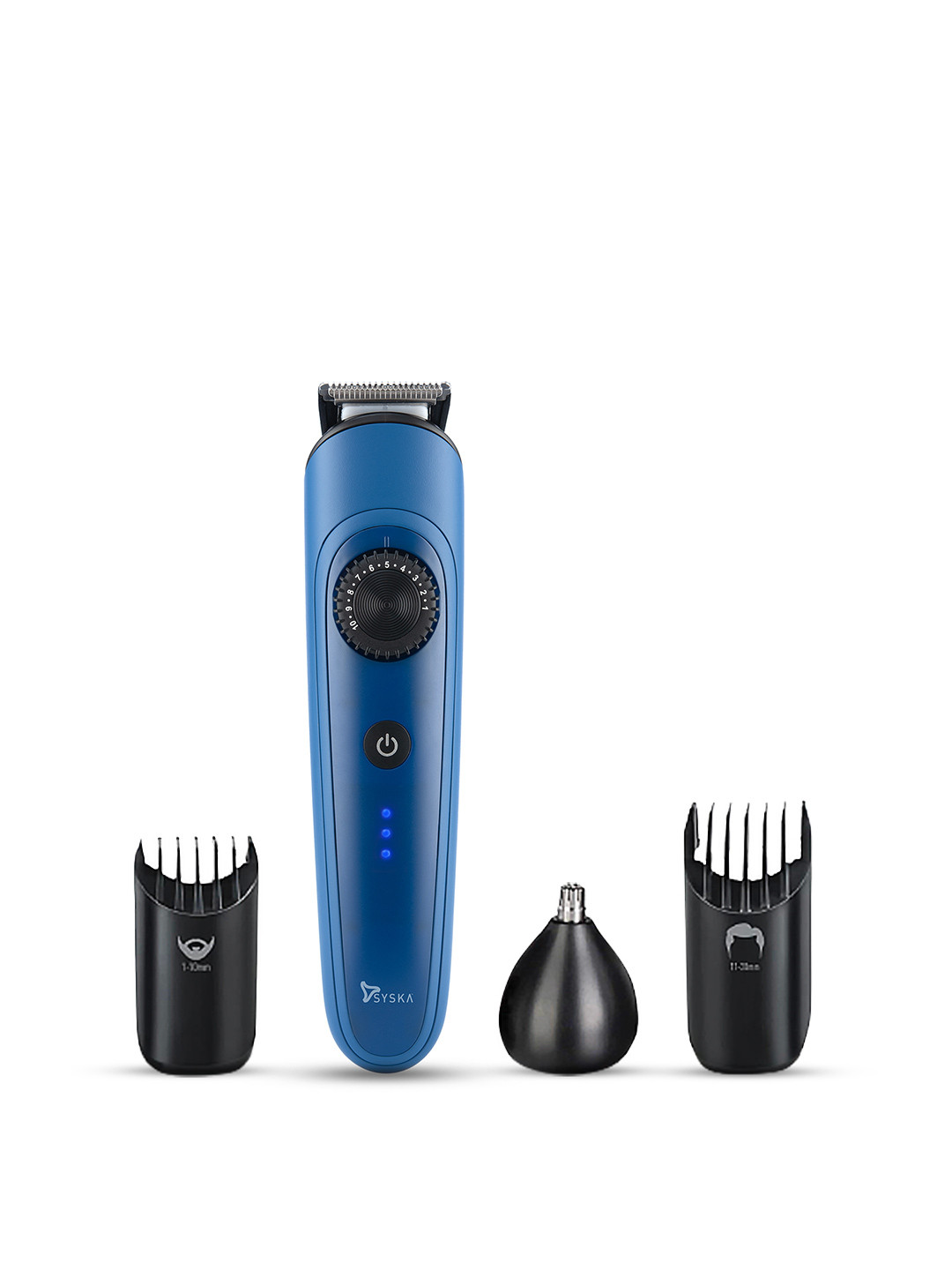 Buy SYSKA Men HT950 BeardPro Corded & Cordless Trimmer With 120 Min Runtime Blue Trimmer for