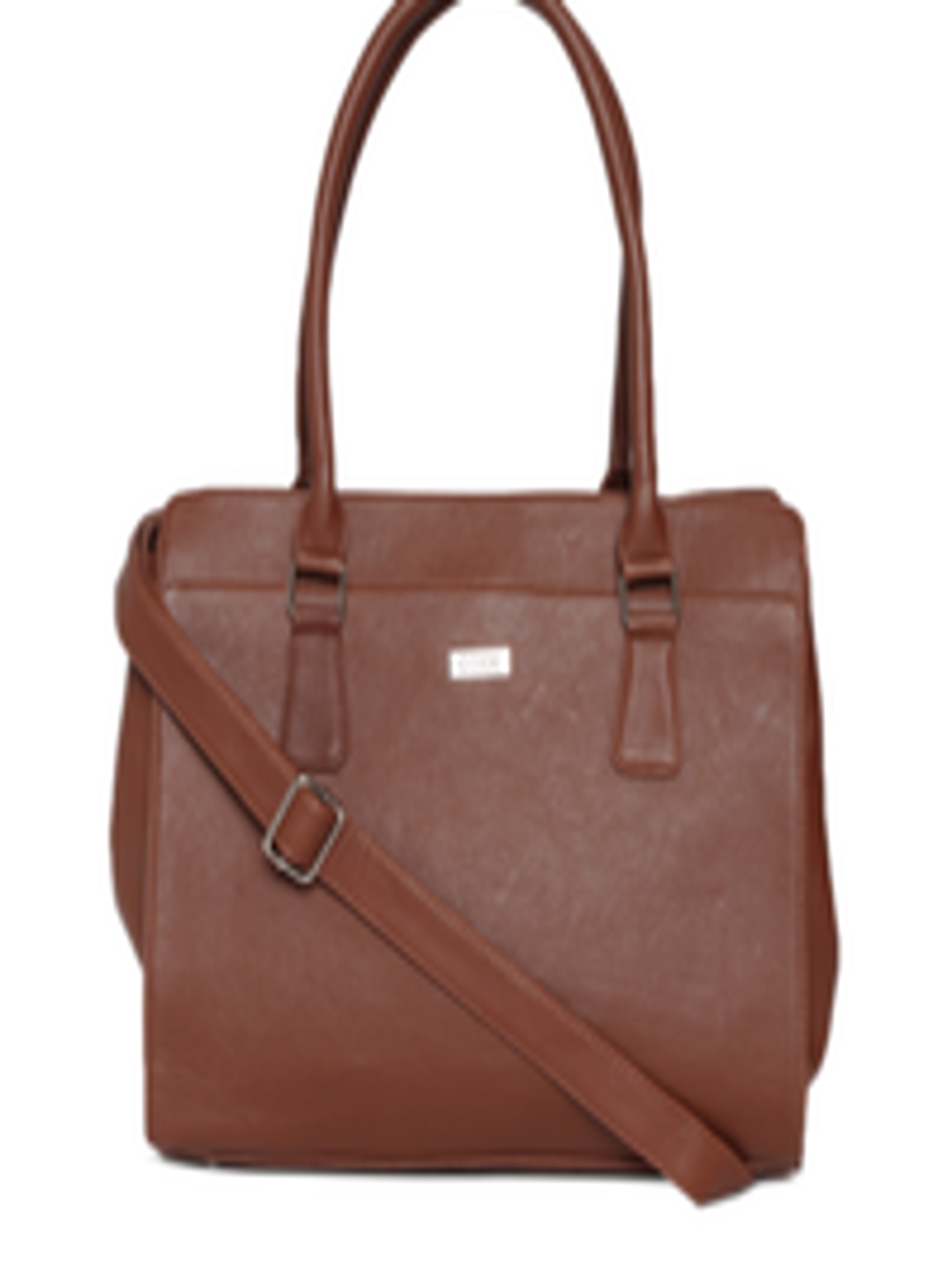 Buy CODE By Lifestyle Brown Solid Handheld Bag - Handbags for Women ...