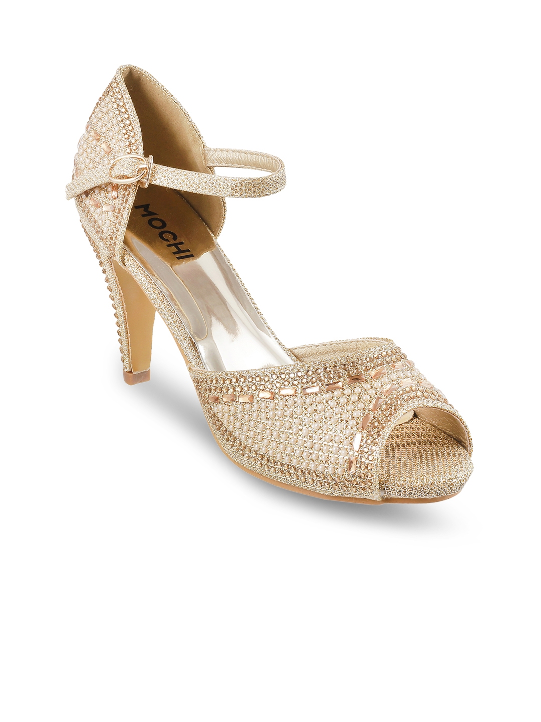 mochi embellished heels