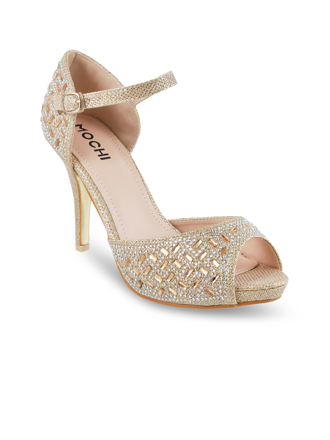 mochi embellished heels