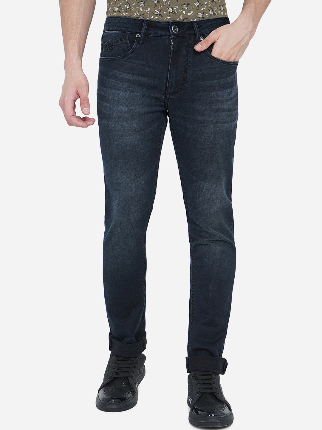 jade blue jeans