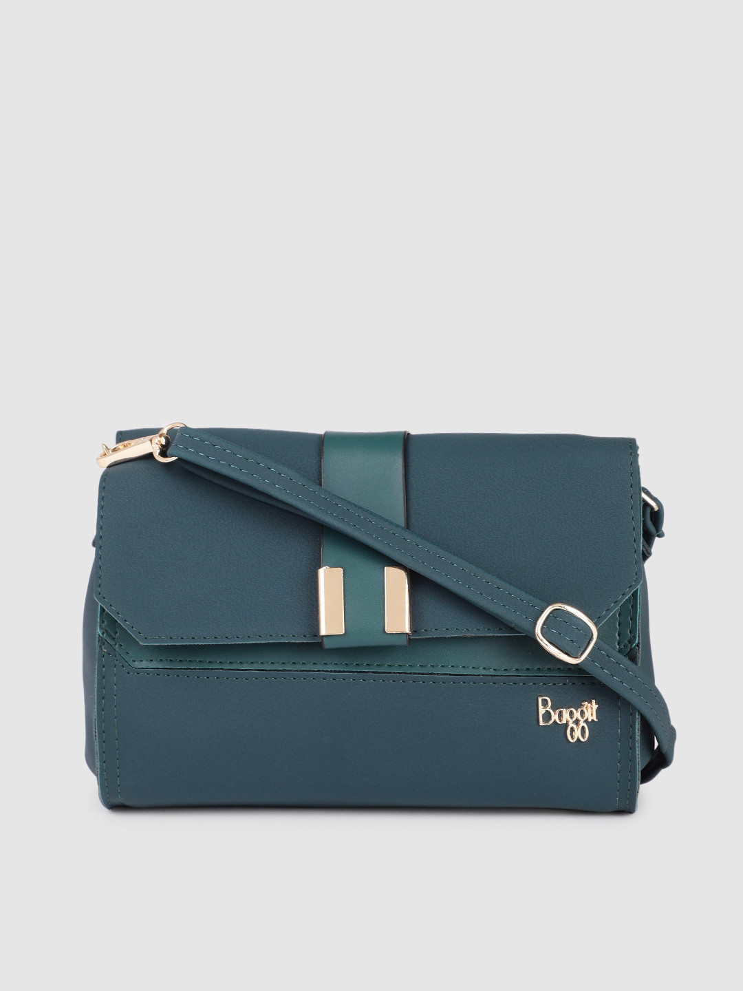 Buy Baggit Teal Green Solid Sling Bag Handbags for Women 19212182 Myntra