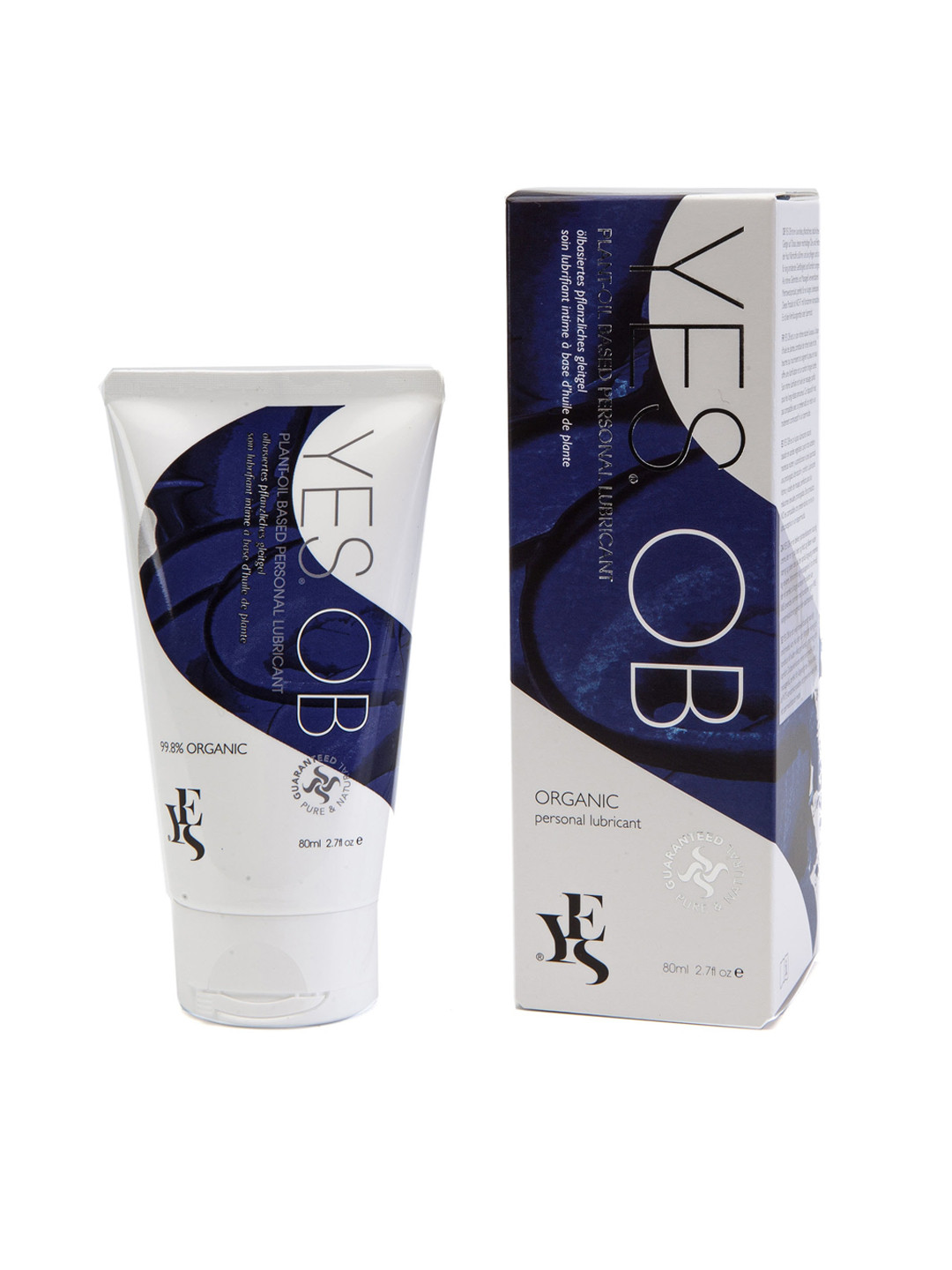 Buy YES OB Organic Plant Oil Based Personal Lubricant 80ml Lubricants
