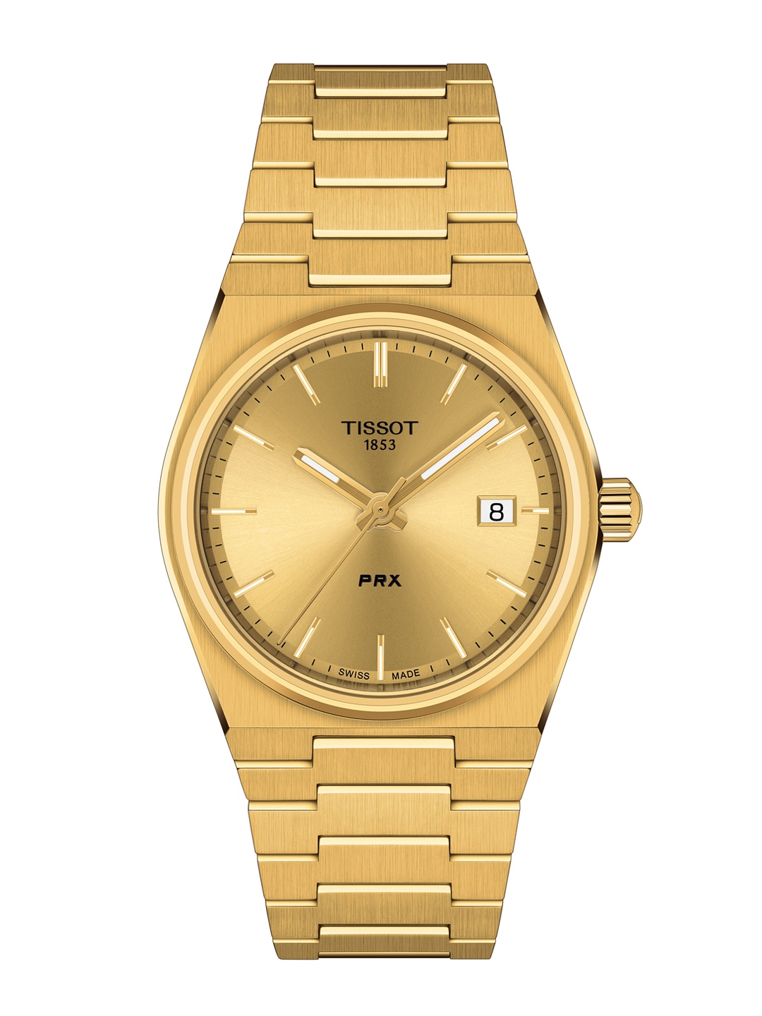 Buy TISSOT Unisex Gold Toned Dial And Bracelet Style Straps Analogue ...