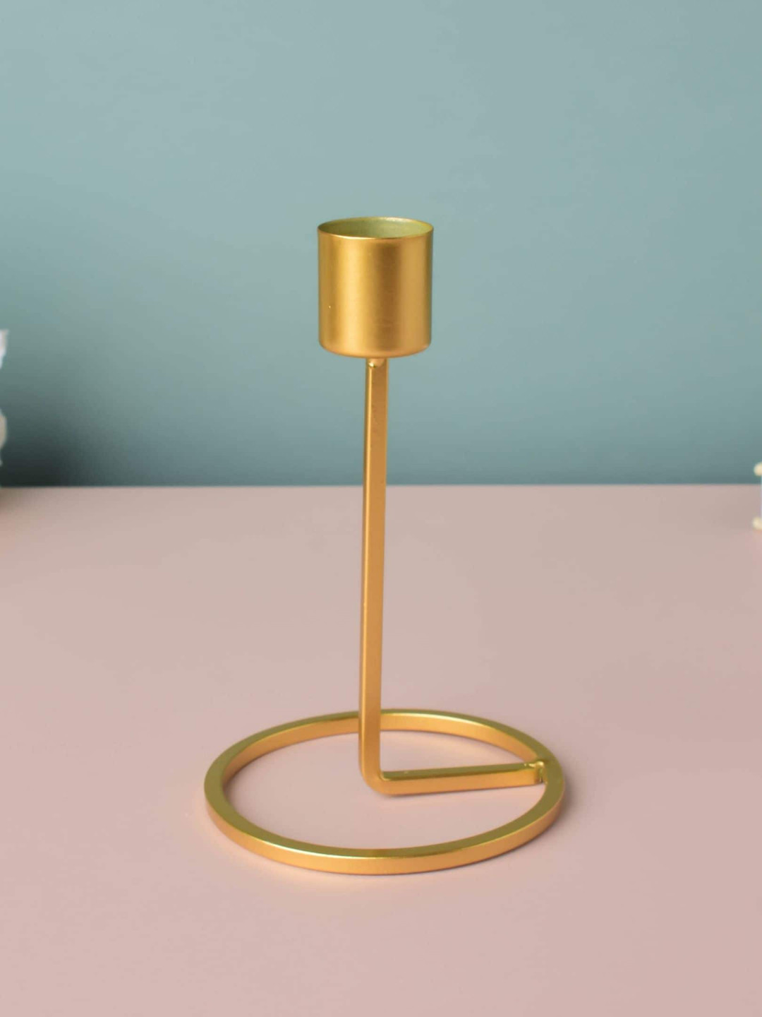 Buy Nestasia Gold Metal Thin Candle Holder Candle Holders for Unisex