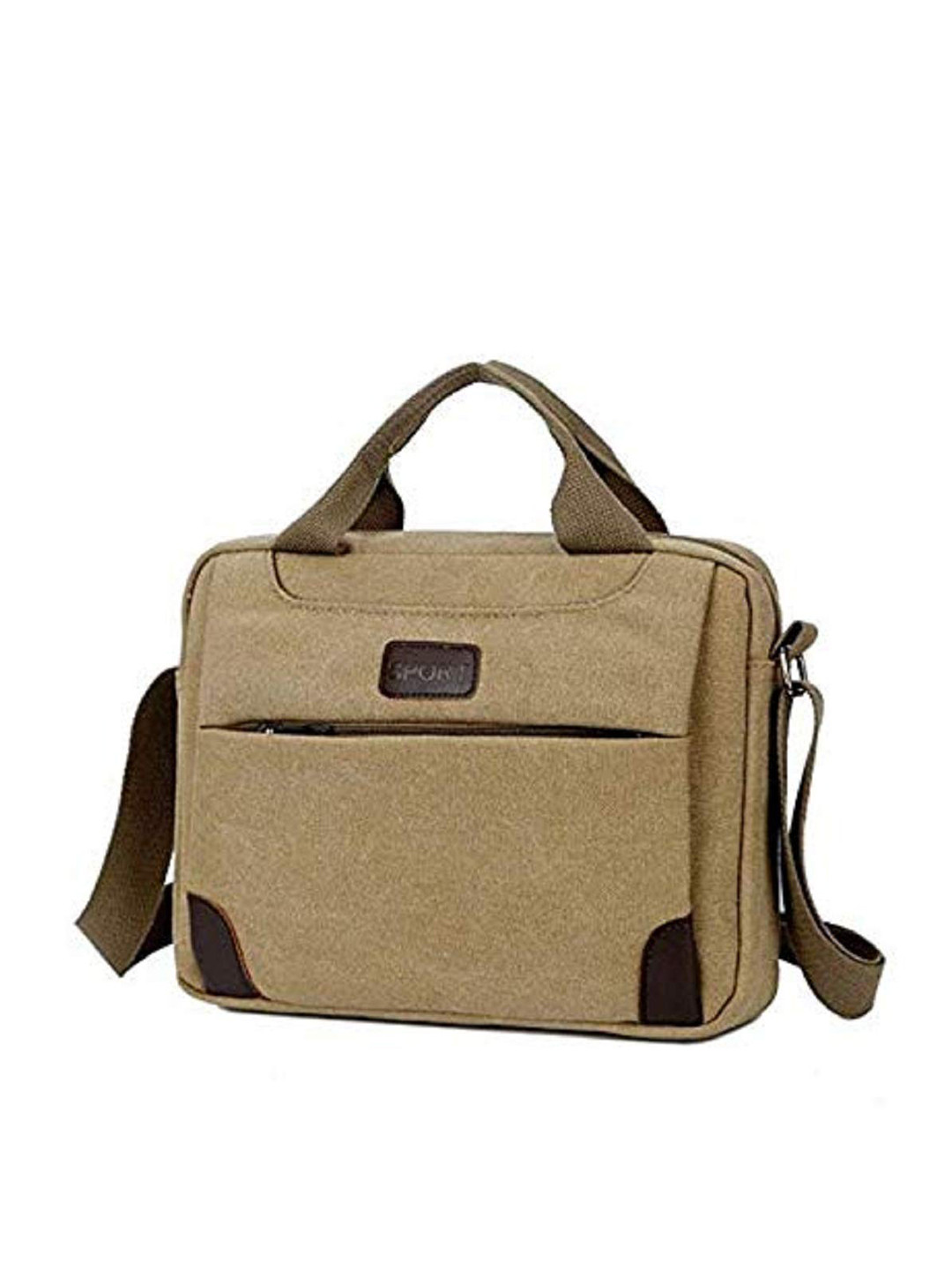 Buy Goatter Unisex Khaki Messenger Bag Messenger Bag for Unisex