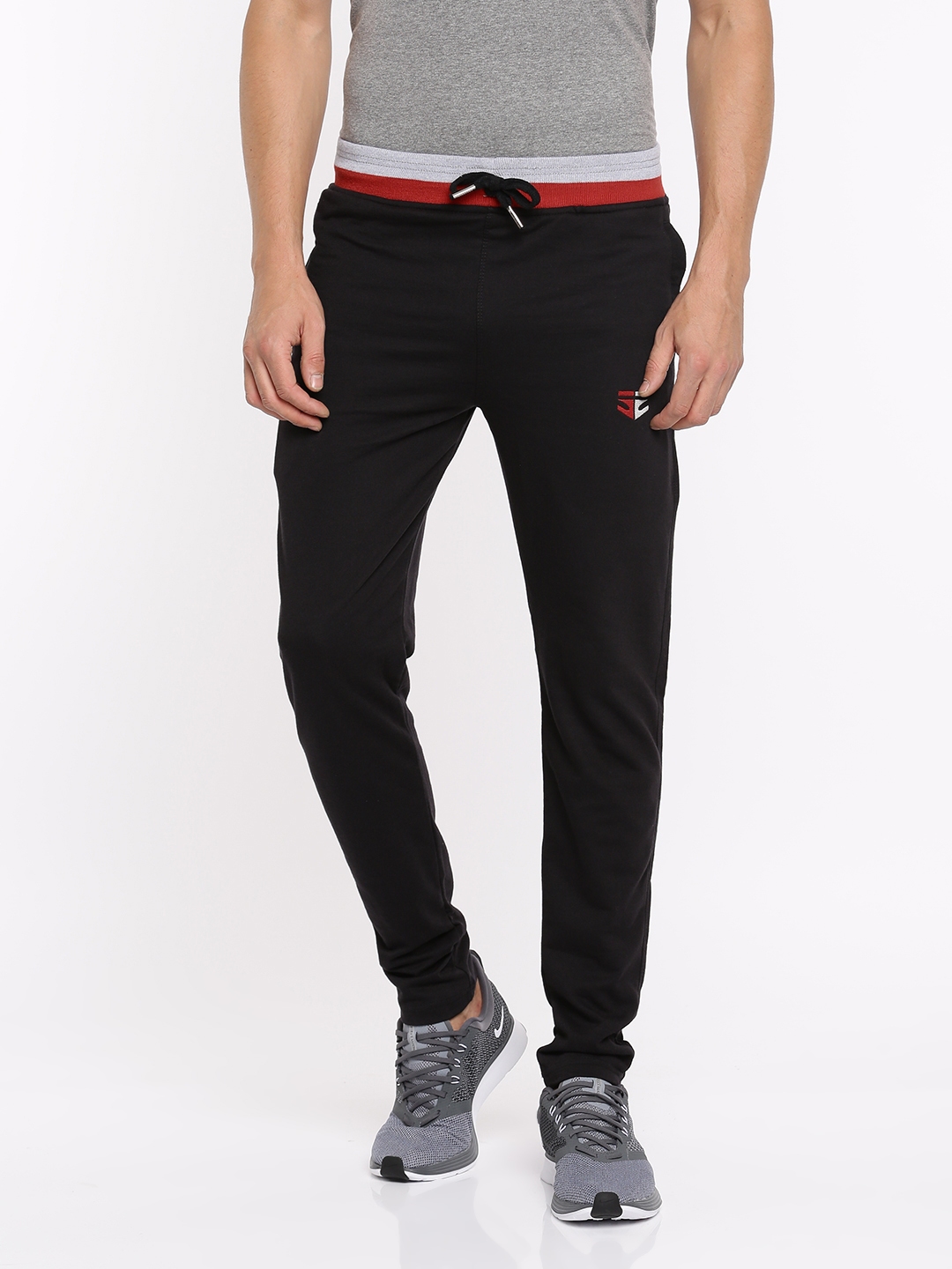 solid track pants