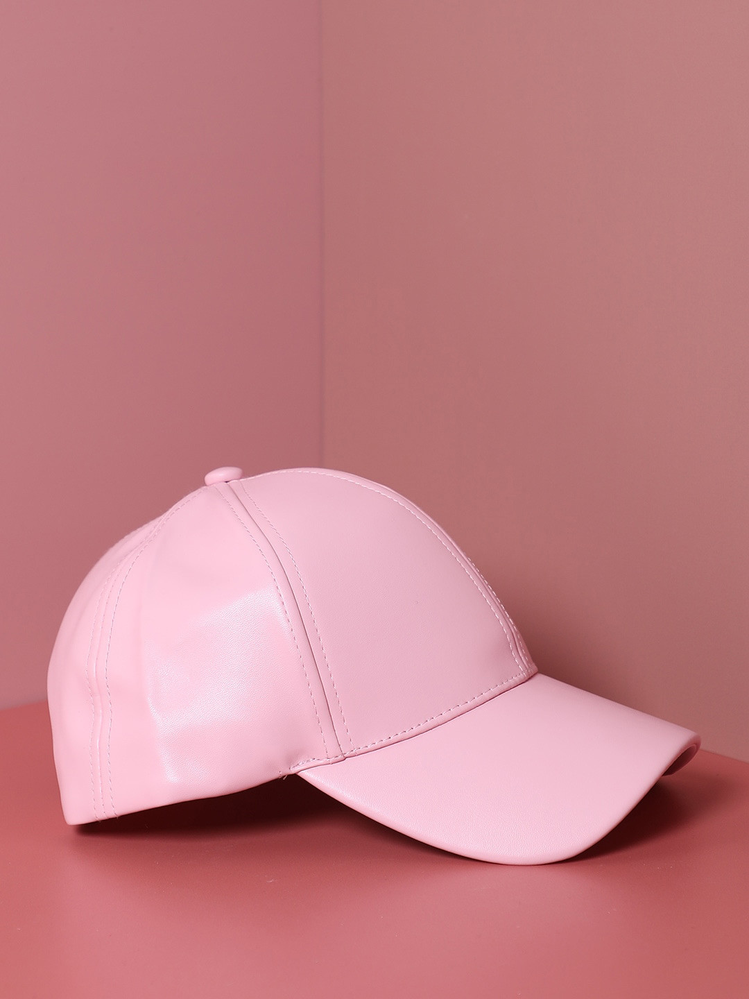 Buy HAUTE SAUCE By Campus Sutra Women Pink Baseball Cap Caps for