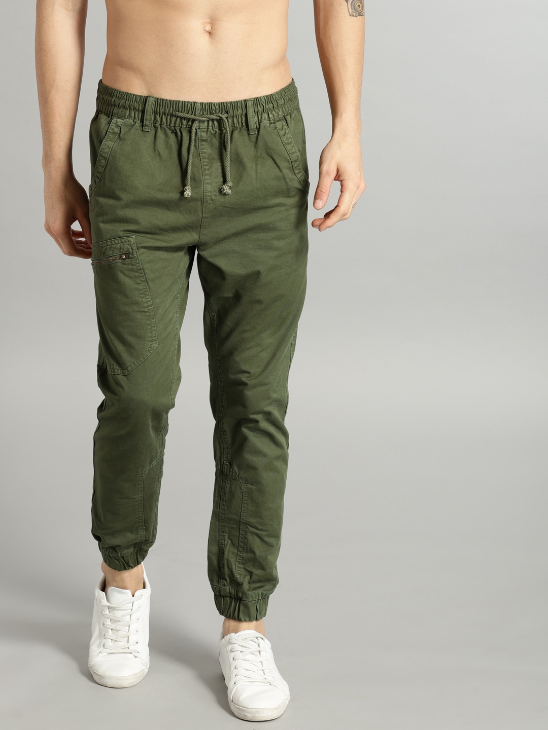 mens joggers olive