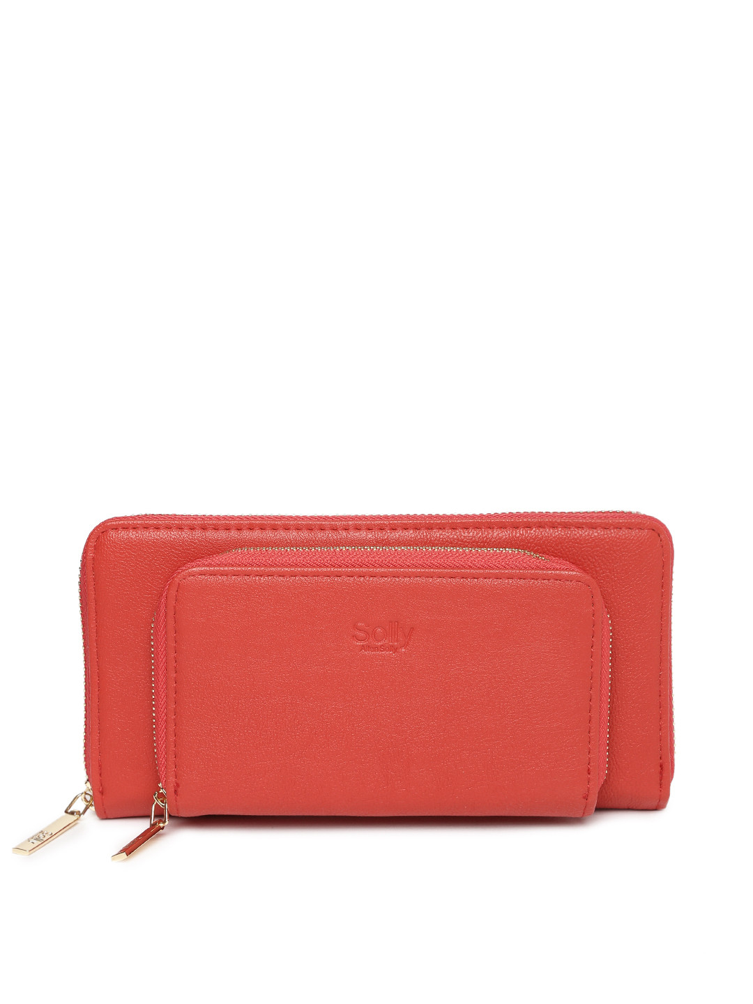 Buy Allen Solly Women Red Zip Around Wallet Wallets for Women 1924036
