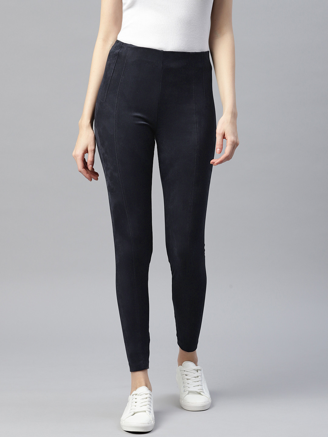 Jeggings Donna SOTALA – Pantaloni Skinny Neri Elasticizzati Con Tasca, Vita Bassa (Taglie 26-40) - Foto 4