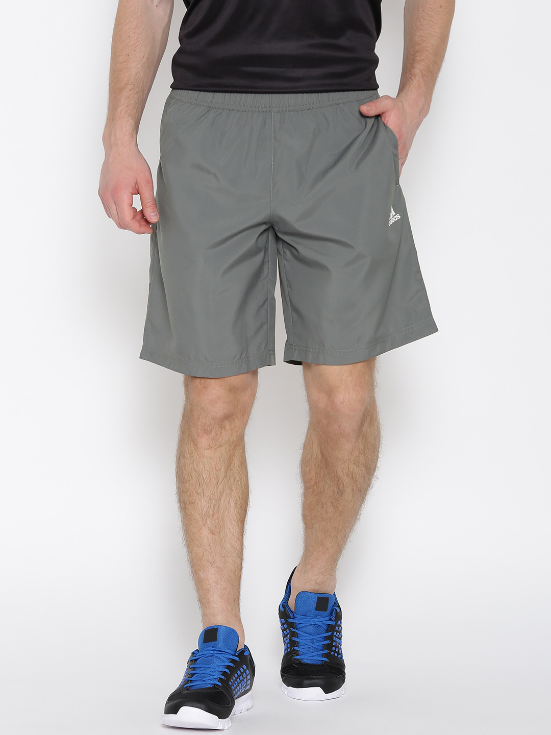 Buy ADIDAS Men Grey FAB Solid Sports Shorts Shorts for Men 1924269