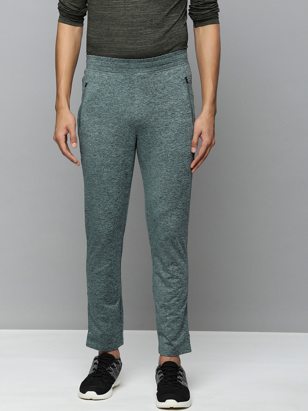 Buy Skechers Men Teal Blue ULTRA GO TAPERED Track Pants Track Pants