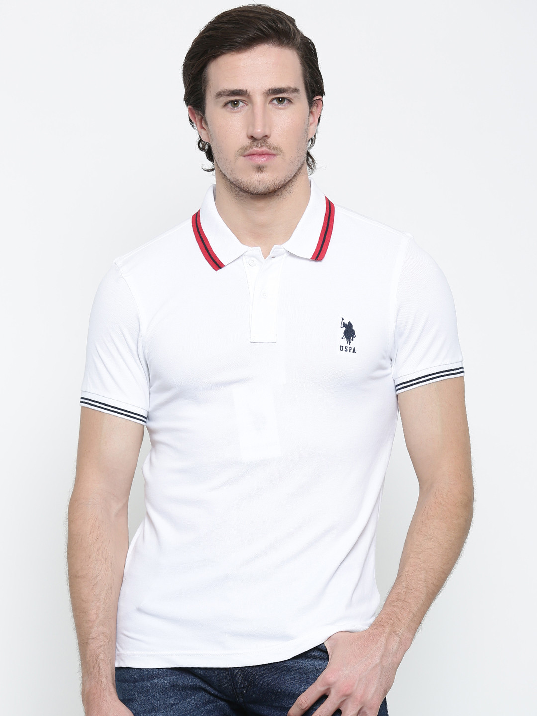 us polo assn white shirts