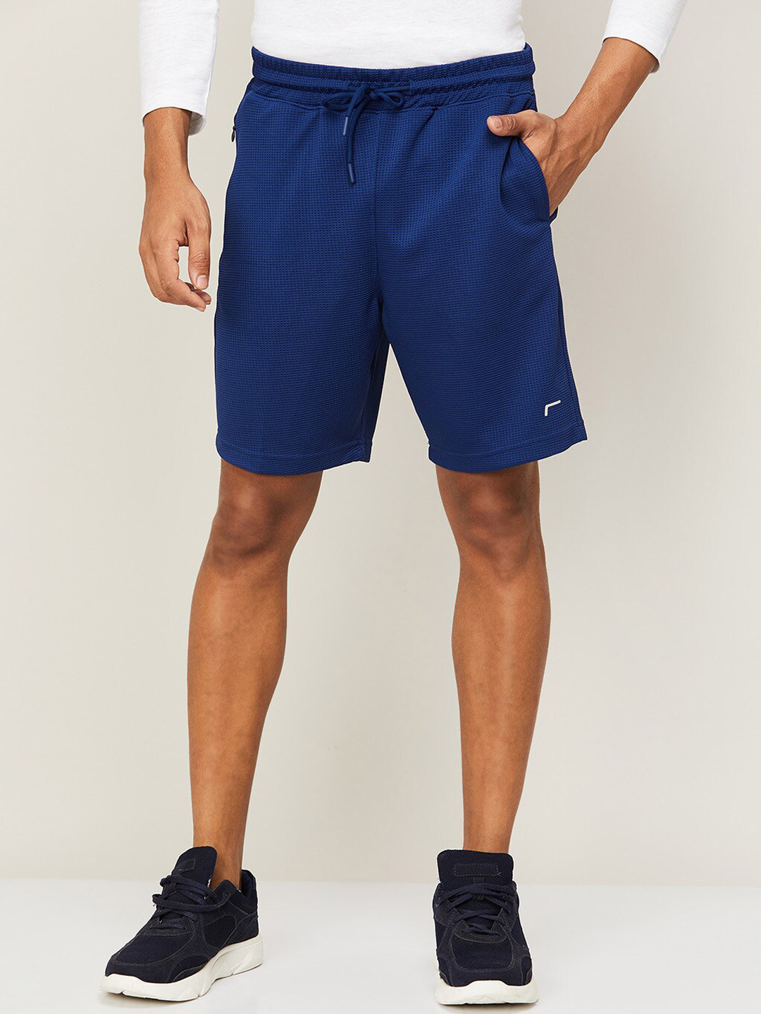 Buy Fame Forever By Lifestyle Men Navy Blue Sports Shorts Shorts for