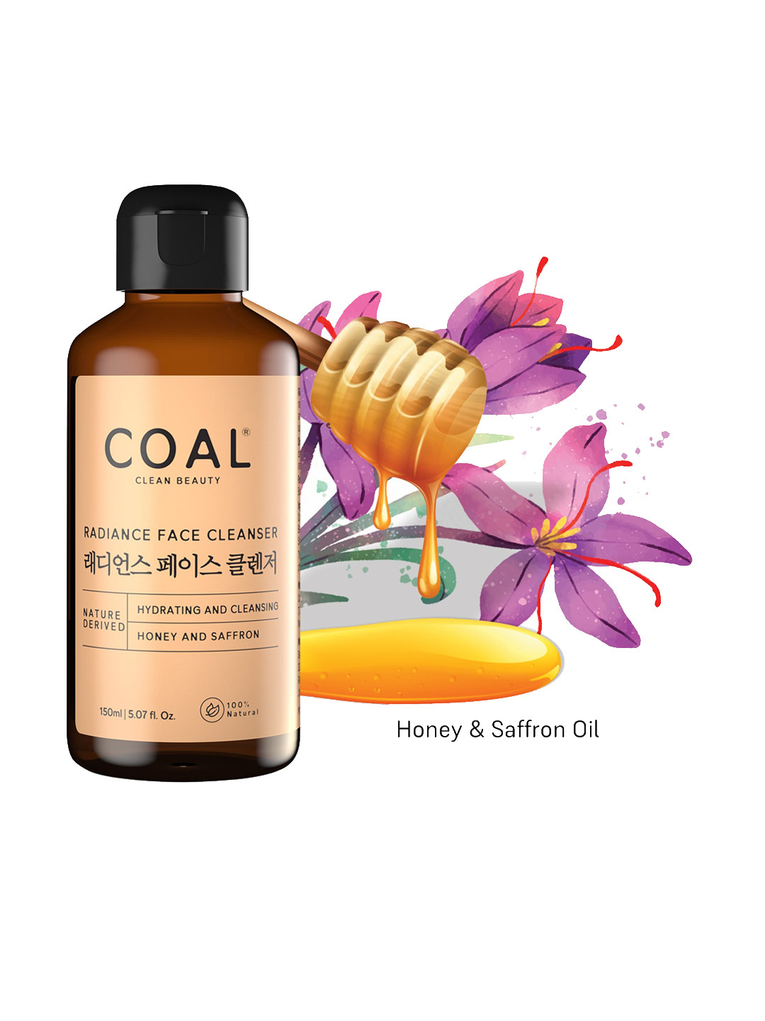 Buy COAL CLEAN BEAUTY Radiance Face Cleanser Face Wash And Cleanser