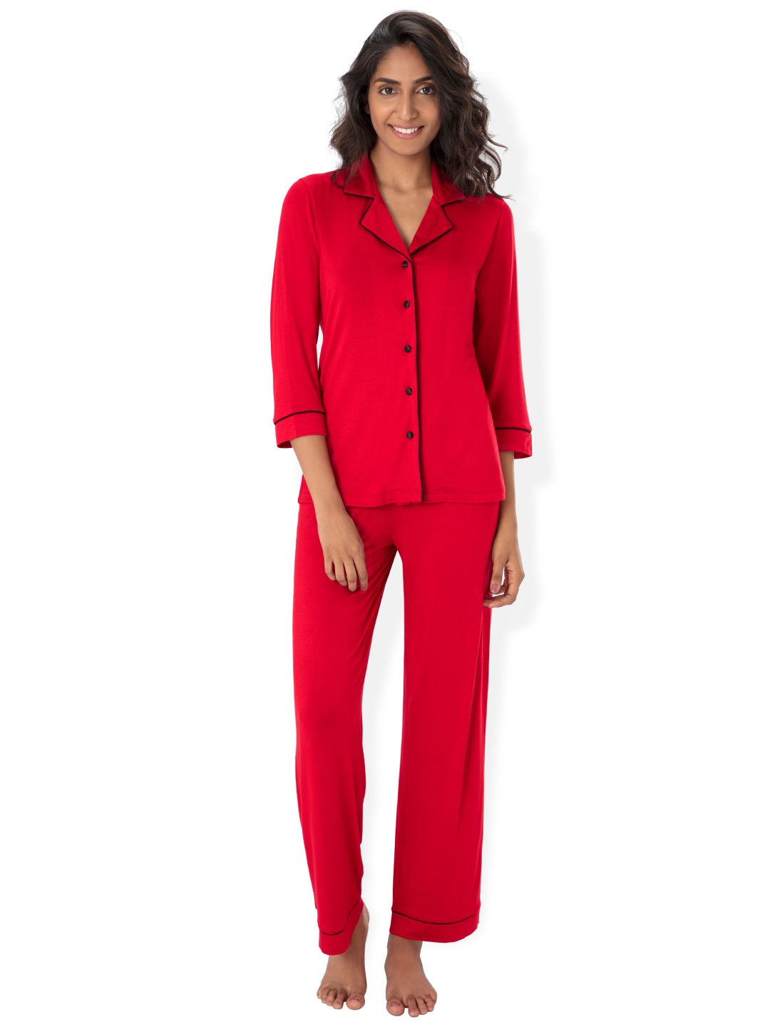 Buy PrettySecrets Red Nightsuit NW0040 - Night Suits for Women 1926694 ...
