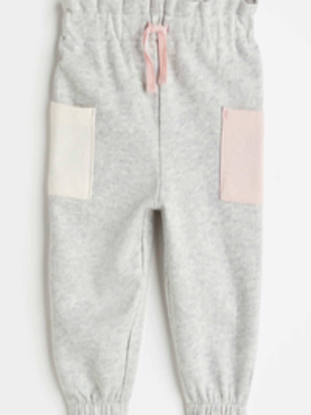 Buy H&M Girls Grey Cotton Joggers - Trousers for Girls 19266968 | Myntra