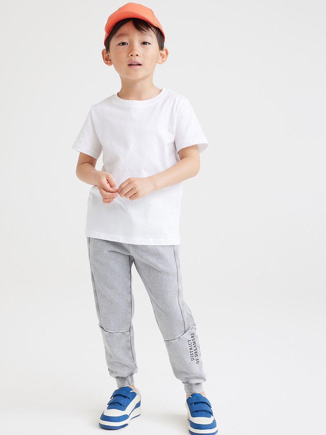 h and m grey sweatpants