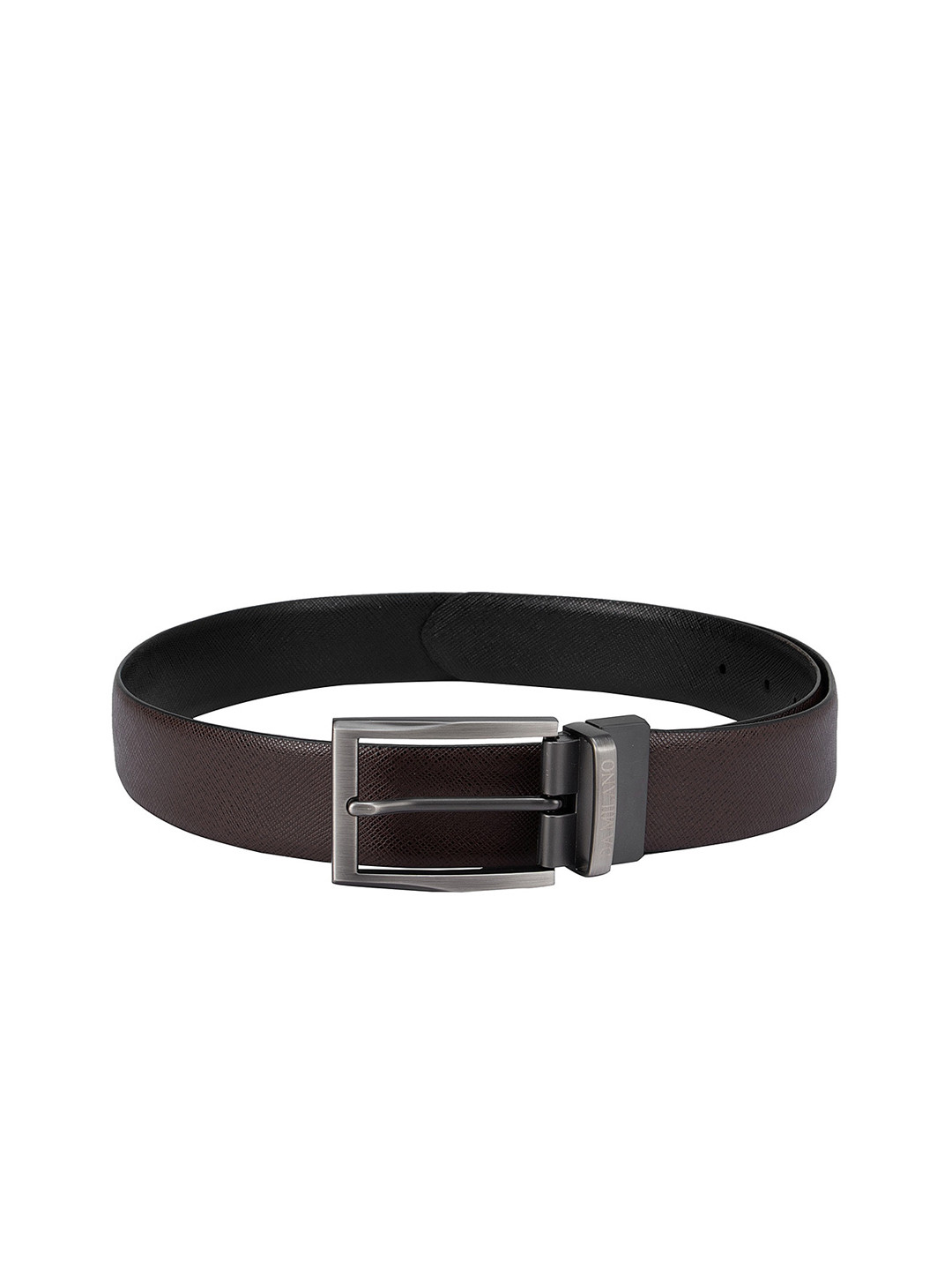 Buy Da Milano Men Brown Textured Leather Belt Belts for Men 19275310