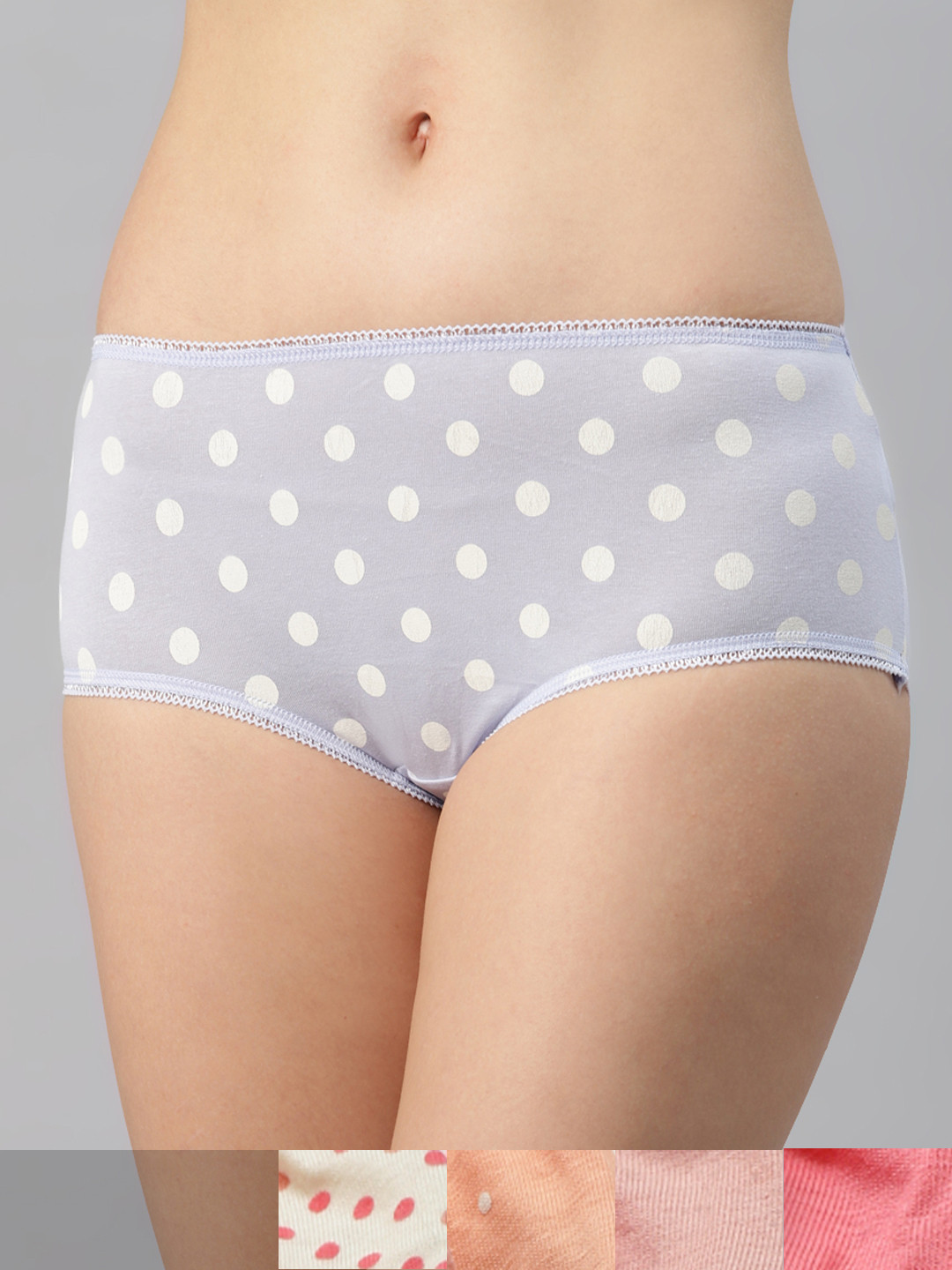 Buy Marks & Spencer Women Pack Of 5 Printed Hipster Briefs T614956 Briefs for Women 19277434