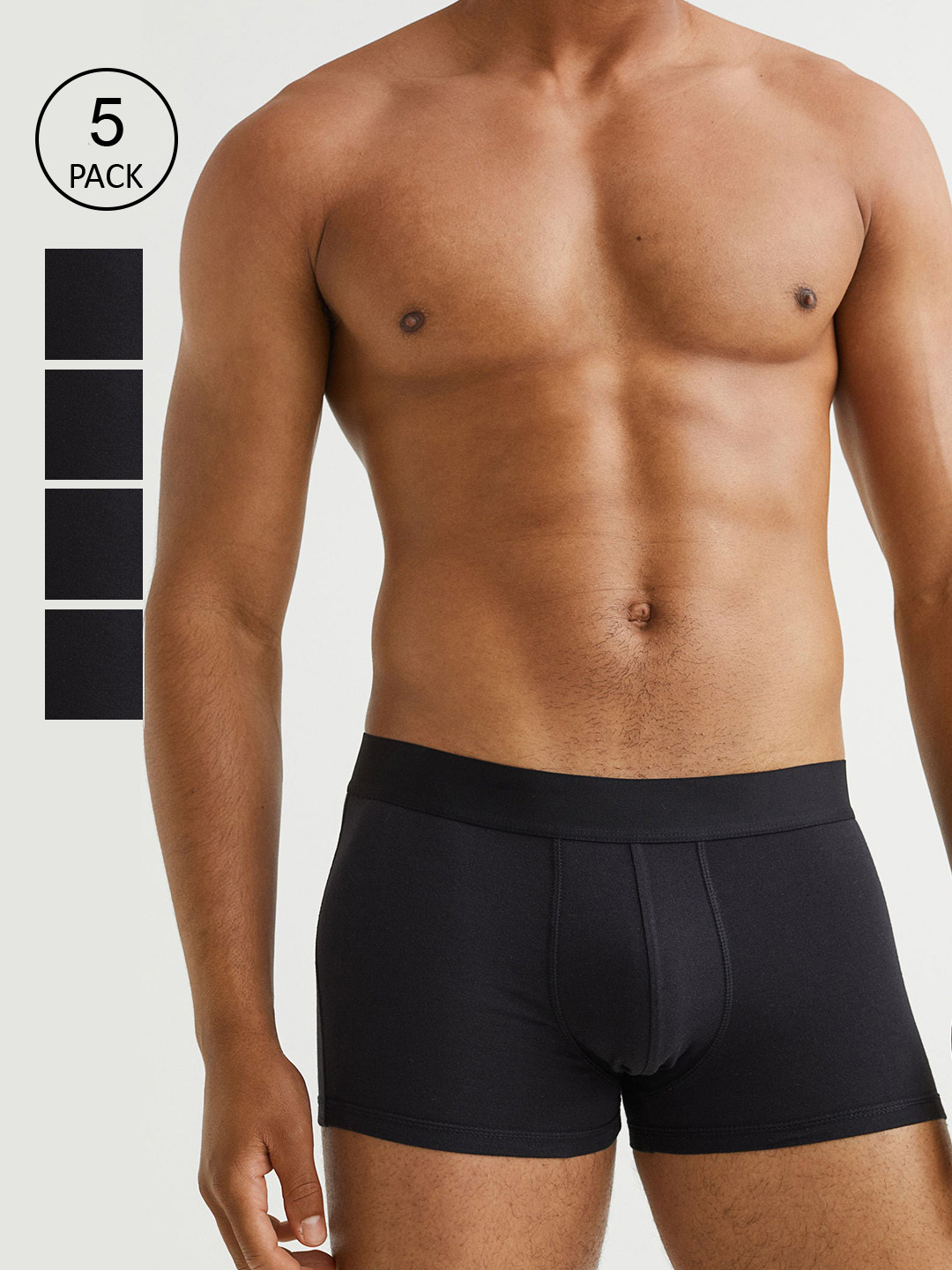 Buy H&M Men 5 Pack Short Trunks Trunk for Men 19283058 Myntra