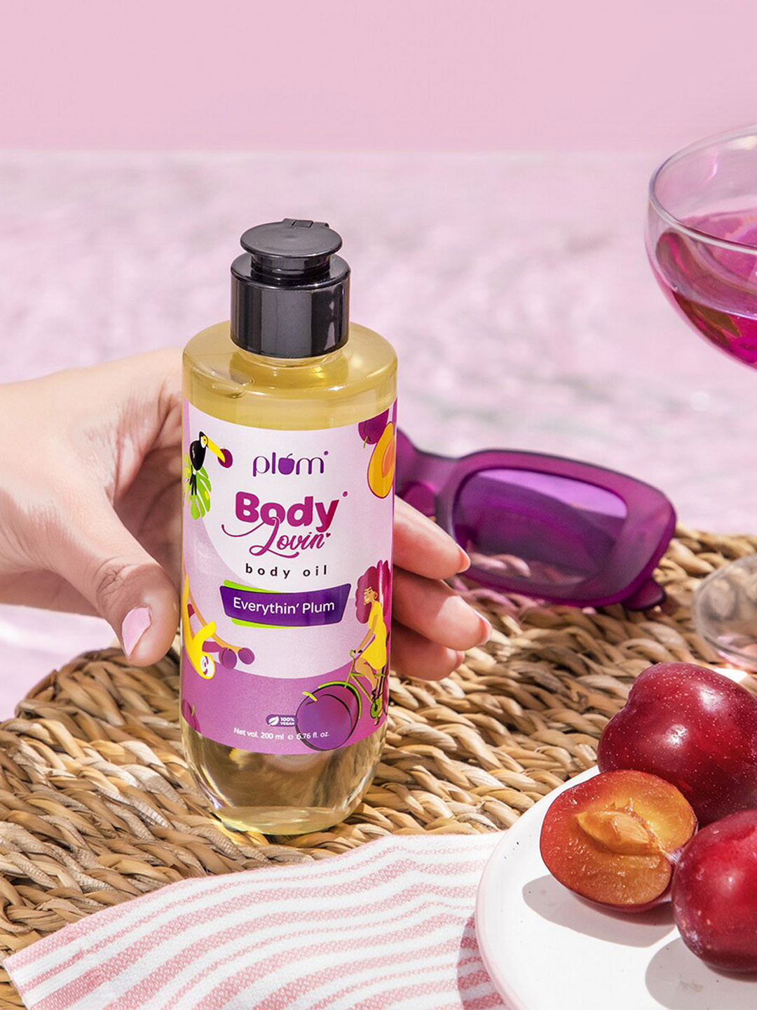 Buy Plum BodyLovin Everythin Plum Body Oil For Normal To Dry Skin
