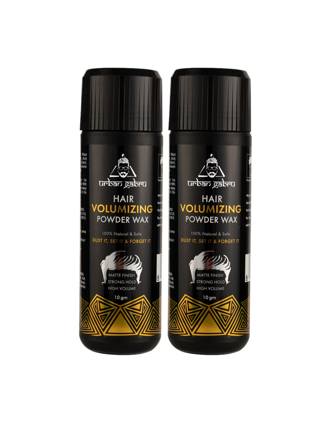 Buy URBANGABRU Pack Of 2 Hair Volumizing Natural & Safe Hair Styling