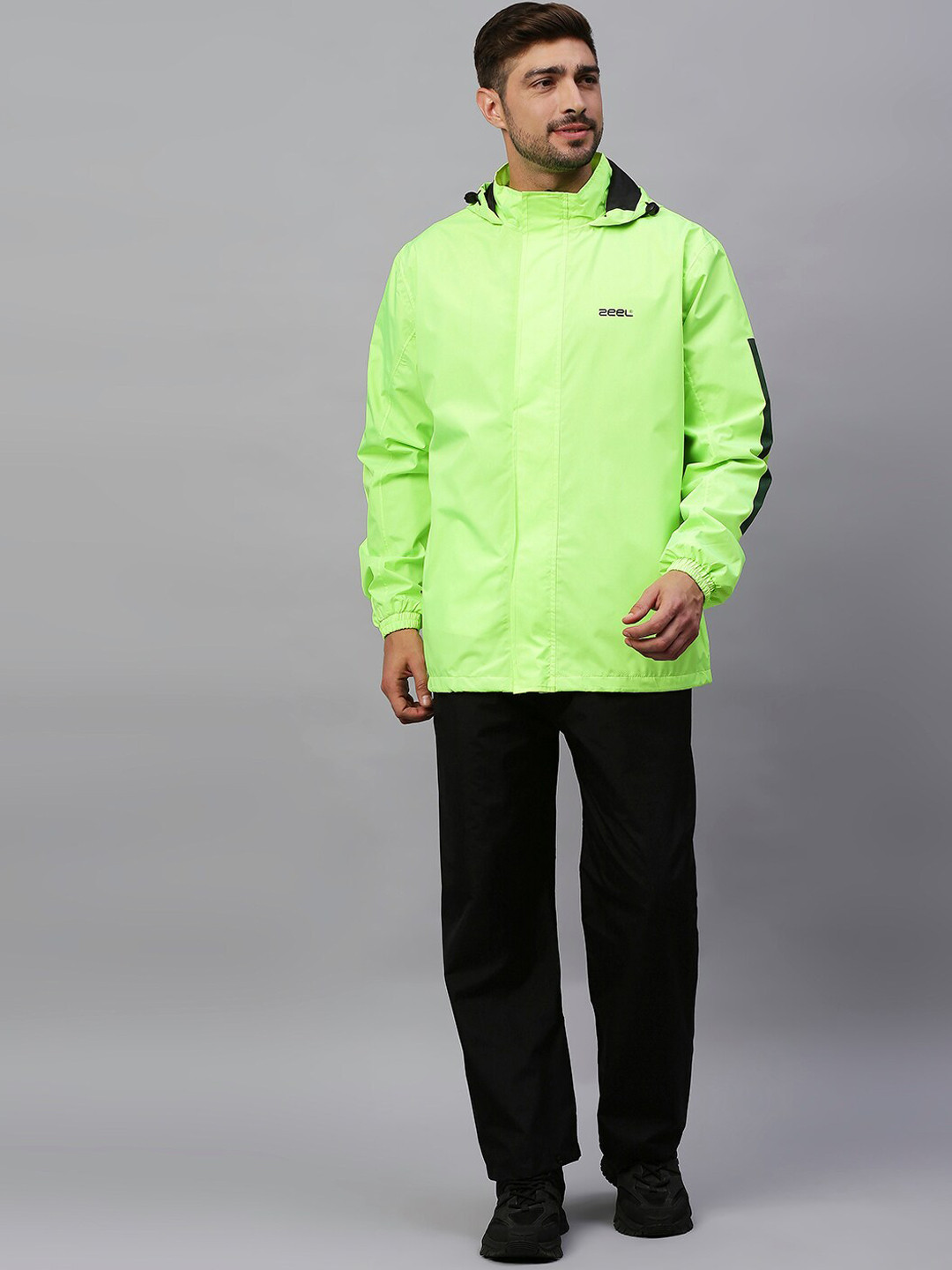 Buy Zeel Men Green Solid Rain Suit Rain Suit for Men 19294548 Myntra