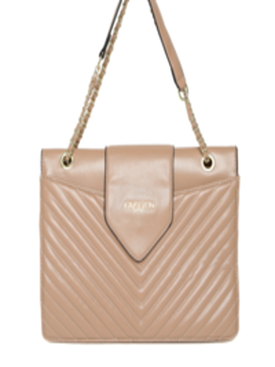 Buy Carlton London Brown Quilted Shoulder Bag - Handbags for Women ...