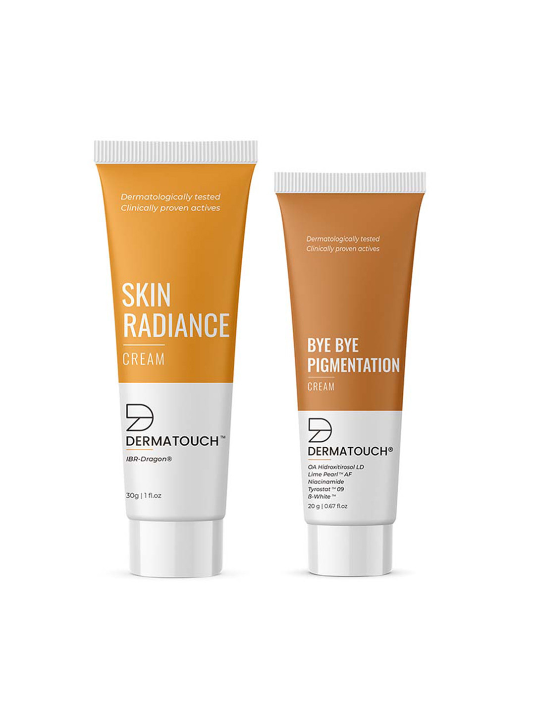 Buy Dermatouch Pack Of 2 White Skin Radiance & Pigmentation Cream